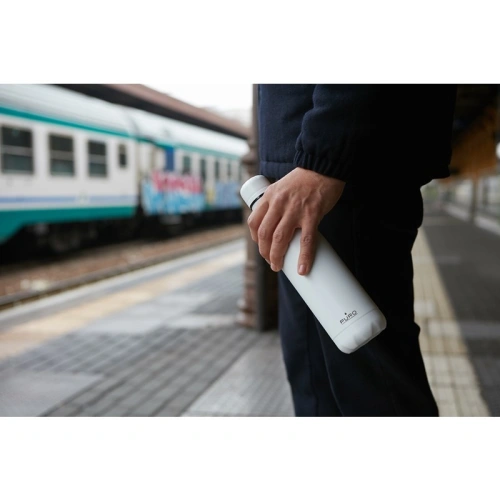 Butelka termiczna ze stali nierdzewnej PURO ICON 500ml (White) (Powder Coating)