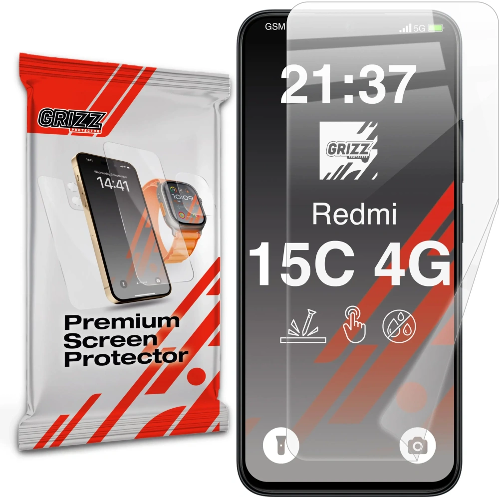 Folia ceramiczna GrizzGlass CeramicFilm do Xiaomi Redmi 15C 4G