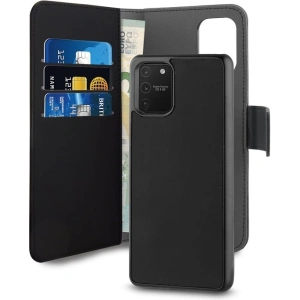 PURO Wallet Detachable 2in1 Samsung Galaxy S10 Lite (black)