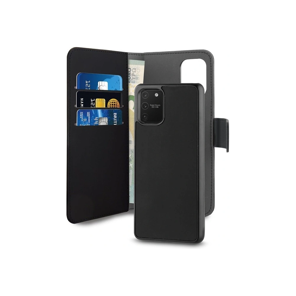 Hurtownia GSM - Etui PURO Wallet Odnímatelný 2w1 Samsung Galaxy S10 Lite (černý) - PUR233BLK - {ean13} - Hurt