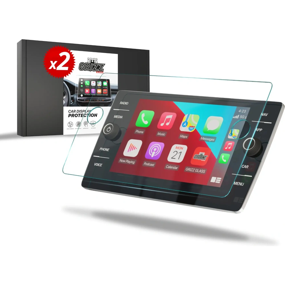 Folia ceramiczna GrizzGlass CarDisplay Protection do Volkswagen VW Passat B8 Discover Media (2017-2023) [2 PACK]
