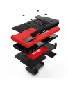 Hurtownia GSM - Pancéřové pouzdro Zizo Bolt Cover Samsung Galaxy S20 a základna & držák na pásek (Černá/Červená) - ZIZ028BLKRED - {ean13} - Hurt