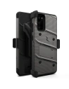 Hurtownia GSM - Pancerne etui Zizo Bolt Cover Samsung Galaxy S20 a základna & držák na pásek (Gun Metal Gray) - ZIZ030GRY - {ean13} - Hurt