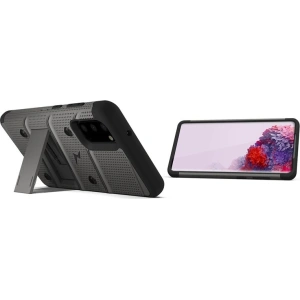 Hurtownia GSM - Pancerne etui Zizo Bolt Cover Samsung Galaxy S20 oraz podstawka & uchwyt do paska (Gun Metal Gray) - ZIZ030GRY - {ean13} - Hurt