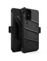 Hurtownia GSM - Pancéřové pouzdro Zizo Bolt Cover Samsung Galaxy S20+ Plus a stojánek & držák na pás (Černá/Černá) - ZIZ031BLK - {ean13} - Hurt