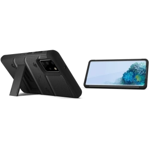 Wholesale Zizo Bolt Cover - Case for Samsung Galaxy S20+ & Kickstand and Holster (Black/Black) - ZIZ031BLK - {ean13} - Hurt