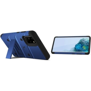Wholesale Zizo Bolt Cover - Case for Samsung Galaxy S20+ & Kickstand and Holster (Blue/Black) - ZIZ033BLUBLK - {ean13} - Hurt