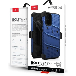 Hurtownia GSM - Pancéřové pouzdro Zizo Bolt Cover Samsung Galaxy S20+ Plus a stojánek & držák na pásek (Blue/Black) - ZIZ033BLUBLK - {ean13} - Hurt
