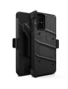 Wholesale Zizo Bolt Cover - Case for Samsung Galaxy S20 Ultra & Kickstand and Holster (Black/Black) - ZIZ035BLK - {ean13} - Hurt