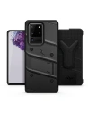 Hurtownia GSM - Pancerne etui Zizo Bolt Cover Samsung Galaxy S20 Ultra oraz podstawka & uchwyt do paska (Black/Black) - ZIZ035BLK - {ean13} - Hurt