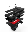 Hurtownia GSM - Pancerne etui Zizo Bolt Cover Samsung Galaxy S20 Ultra oraz podstawka & uchwyt do paska (Black/Black) - ZIZ035BLK - {ean13} - Hurt