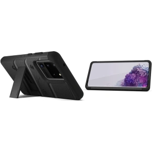 Hurtownia GSM - Panzerschutzhülle Zizo Bolt Cover Samsung Galaxy S20 Ultra sowie Halterung & Gürtelclip (Schwarz/Schwarz) - ZIZ035BLK - {ean13} - Hurt