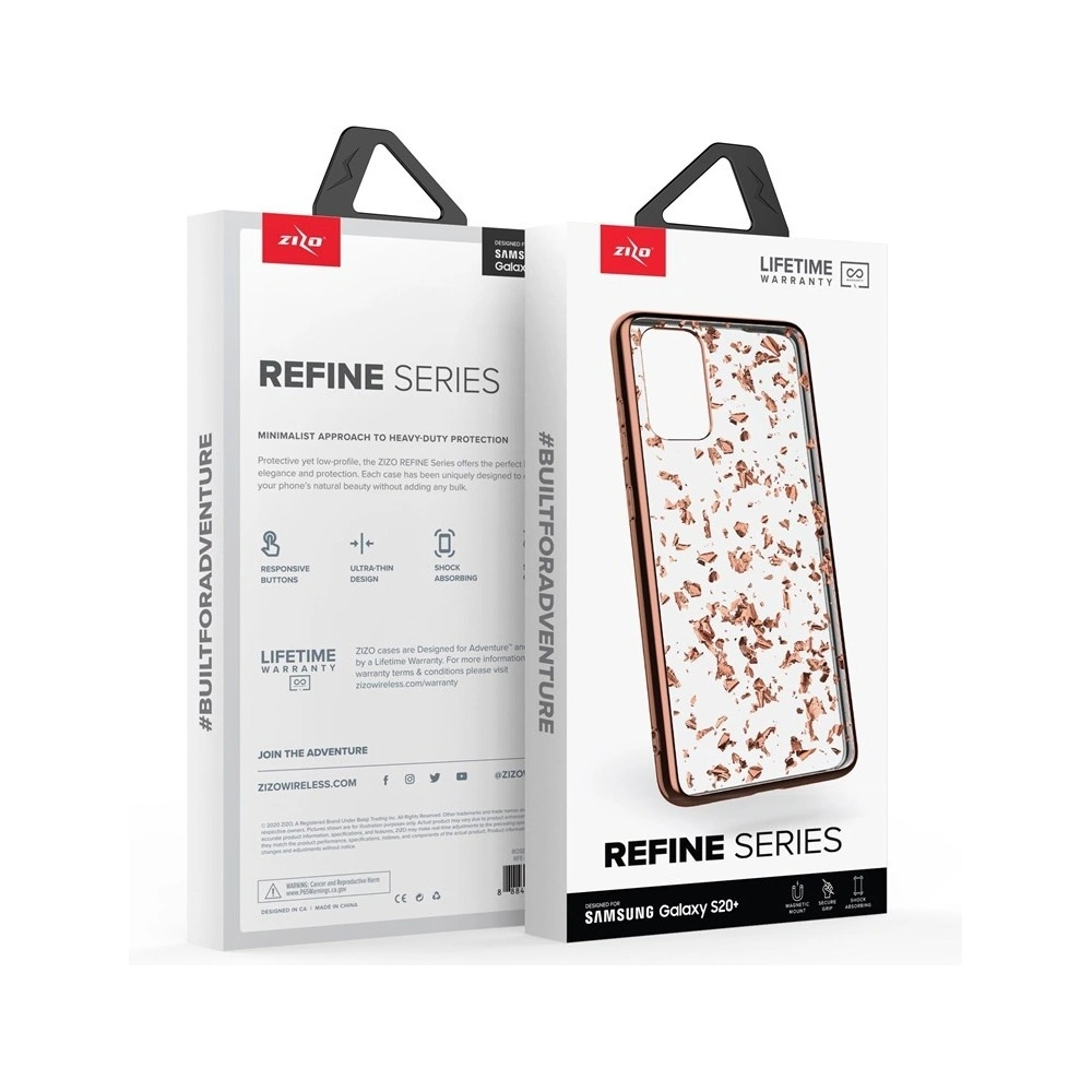 Hurtownia GSM - Etui Zizo Refine Samsung Galaxy S20+ Plus (Rose Gold Exposure) - ZIZ046RS - {ean13} - Hurt