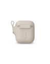Wholesale Moshi Pebbo Case for AirPods with Detachable Wrist Strap and LintGuard™ Protection - Savanna Beige - MOSH073BEI - {ean13} - Hurt