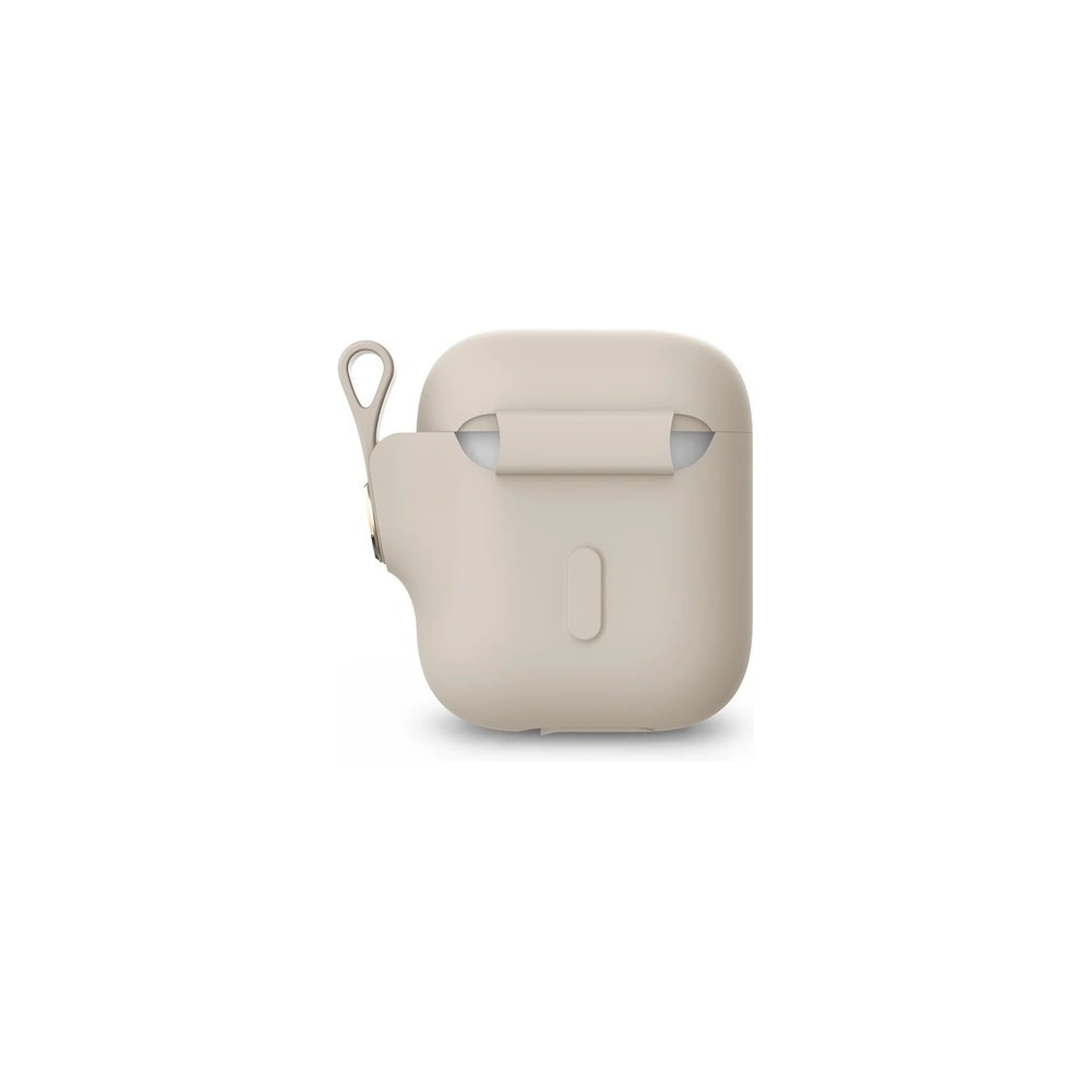 Hurtownia GSM - Etui Moshi Pebbo Apple AirPods s odnímatelným páskem na ruku (Savanna Beige) - MOSH073BEI - {ean13} - Hurt