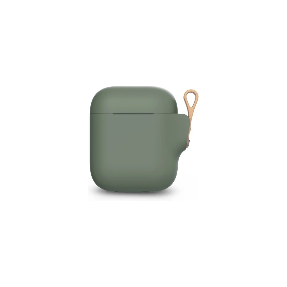 Wholesale Moshi Pebbo Case for AirPods with Detachable Wrist Strap and LintGuard™ Protection - Mint Green - MOSH074GRN - {ean13} - Hurt