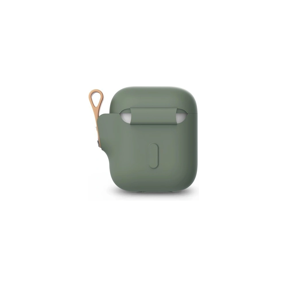 Wholesale Moshi Pebbo Case for AirPods with Detachable Wrist Strap and LintGuard™ Protection - Mint Green - MOSH074GRN - {ean13} - Hurt