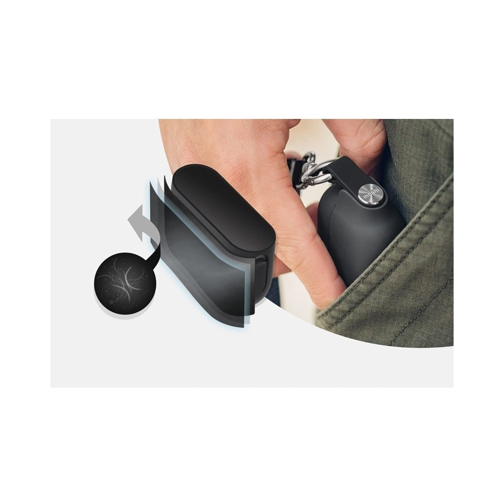 Wholesale Moshi Pebbo Case for AirPods with Detachable Wrist Strap and LintGuard™ Protection - Mint Green - MOSH074GRN - {ean13} - Hurt