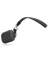 Etui Moshi Pebbo Apple AirPods Pro z odpinanym paskiem na rękę (Shadow Black)
