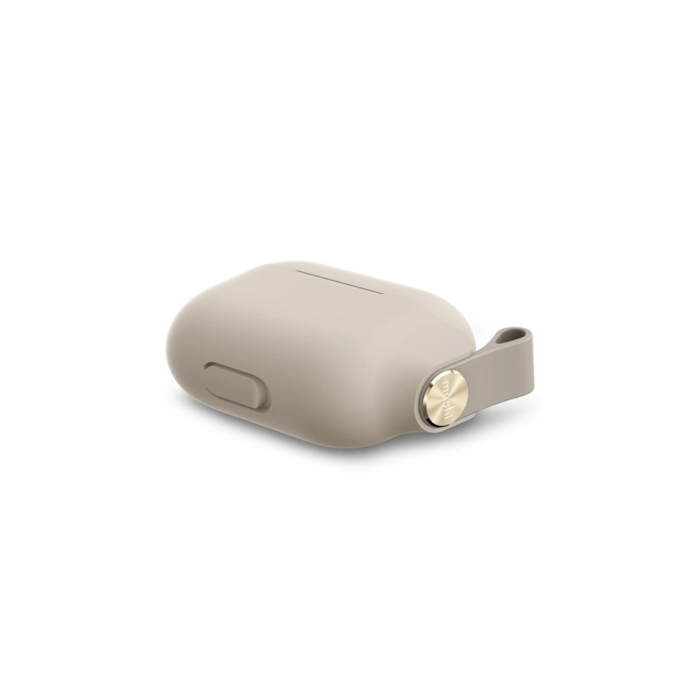 Hurtownia GSM - Etui Moshi Pebbo Apple AirPods Pro s odnímatelným popruhem na ruku (Savanna Beige) - MOSH076BEI - {ean13} - Hurt