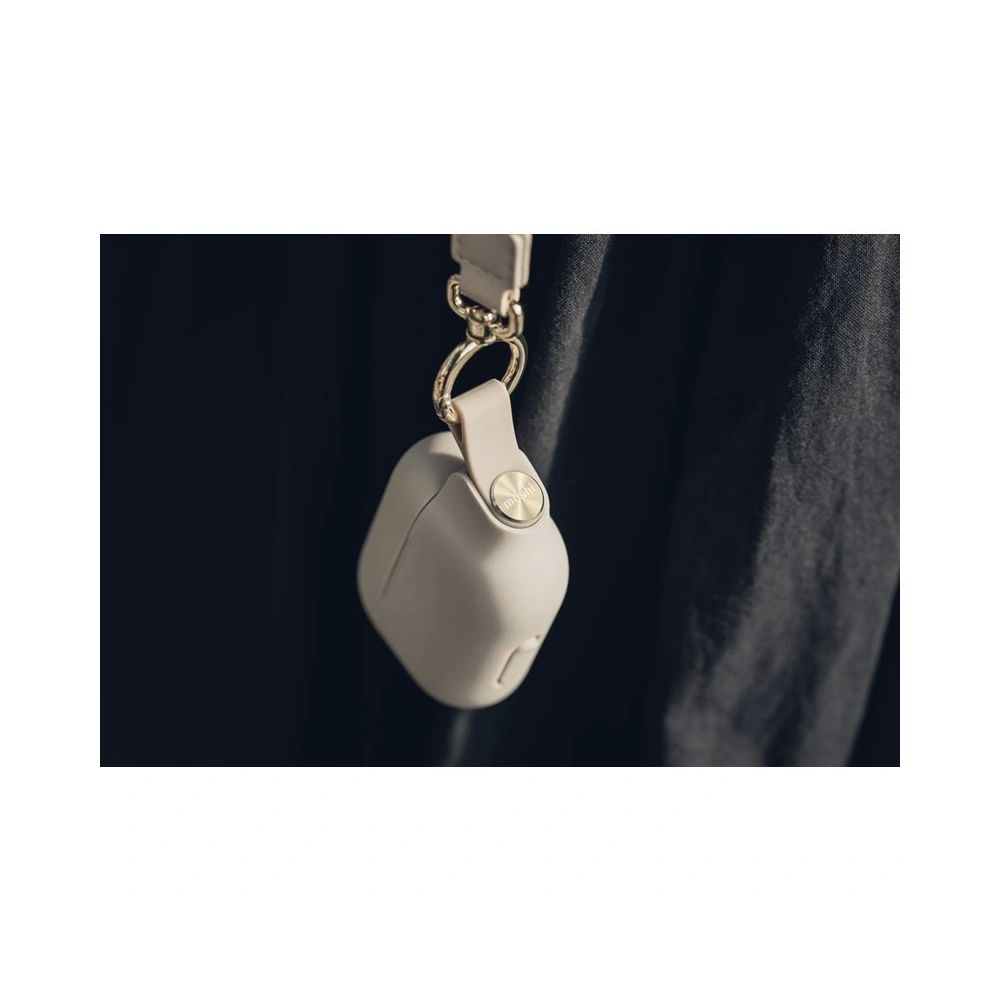 Hurtownia GSM - Etui Moshi Pebbo Apple AirPods Pro s odnímatelným popruhem na ruku (Savanna Beige) - MOSH076BEI - {ean13} - Hurt