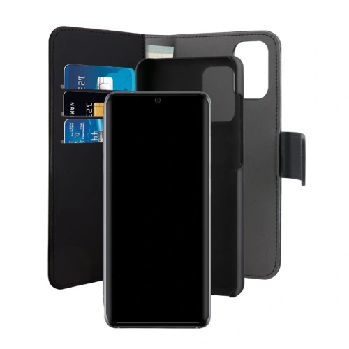Etui PURO Wallet Detachable 2w1 Huawei P40 (czarny)