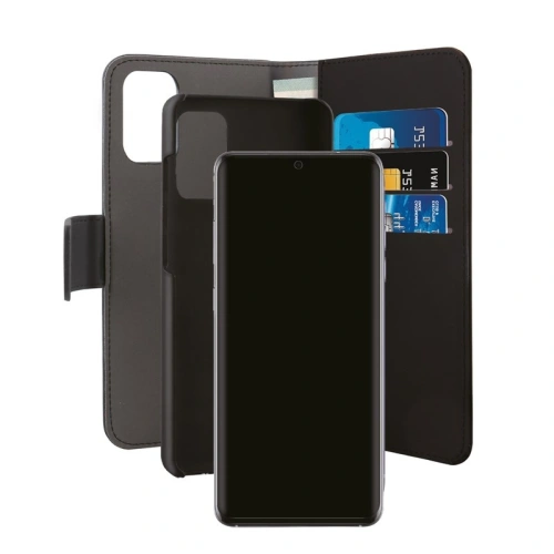Etui PURO Wallet Detachable 2w1 Huawei P40 Pro (czarny)