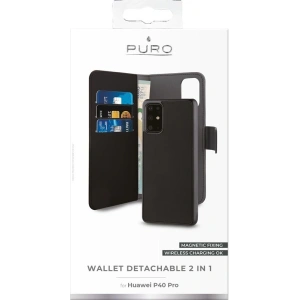 Hurtownia GSM - Etui PURO Wallet Detachable 2w1 Huawei P40 Pro (czarny) - PUR240BLK - {ean13} - Hurt
