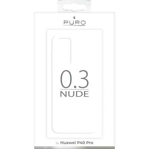 Etui PURO 0.3 Nude Huawei P40 Pro (przezroczysty)