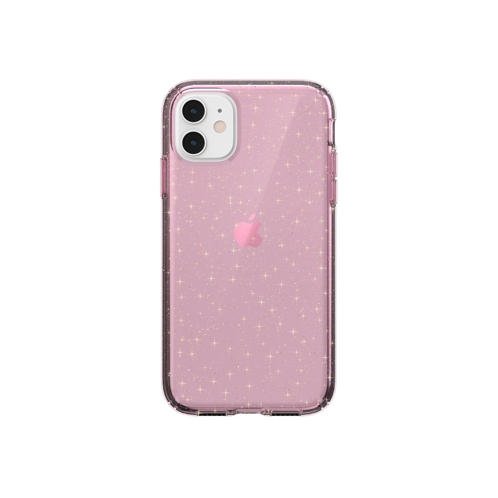 Hurtownia GSM - Etui Speck Presidio Clear with Glitter iPhone 11 s povrchovou úpravou MICROBAN Rose Glitter/Clear - SPK052RS - {ean13} - Hurt
