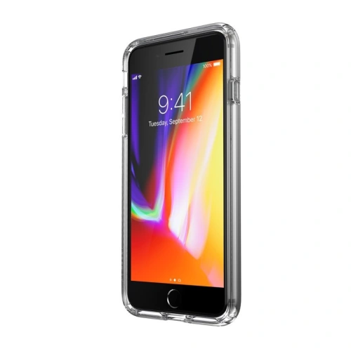 Etui Speck Presidio Perfect-Clear iPhone 8 Plus / 7 Plus z powłoką MICROBAN Clear
