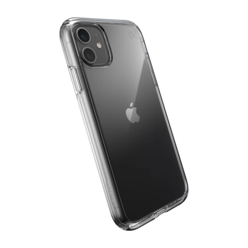 Etui Speck Presidio Perfect-Clear Apple iPhone 11 z powłoką MICROBAN Clear