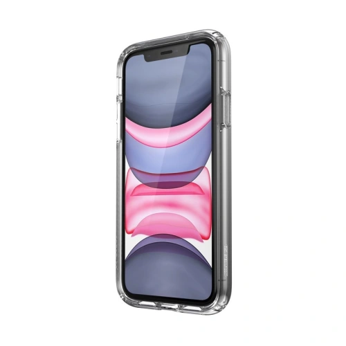 Etui Speck Presidio Perfect-Clear Apple iPhone 11 z powłoką MICROBAN Clear