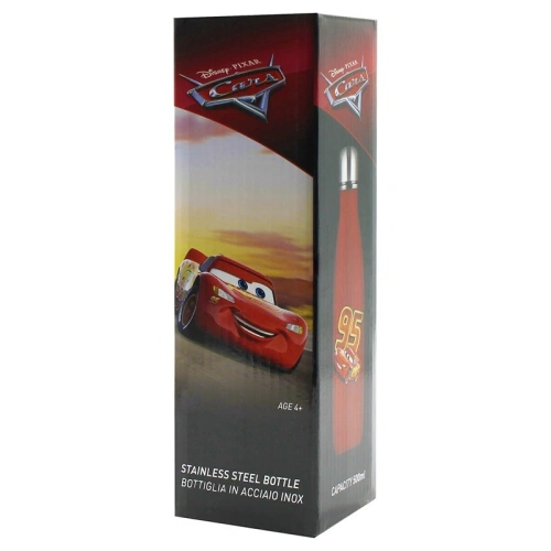 Butelka ze stali nierdzewnej Disney CARS 500ml (Red)
