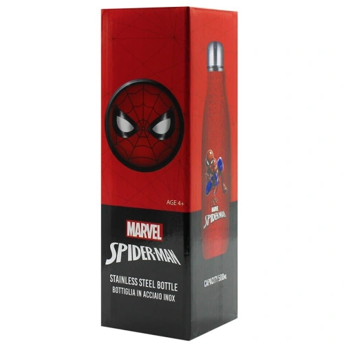 Butelka ze stali nierdzewnej Disney SPIDERMAN 500ml (Red)