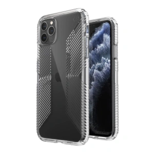 Etui Speck Presidio Perfect-Clear with Grips iPhone 11 Pro Max z powłoką MICROBAN Clear