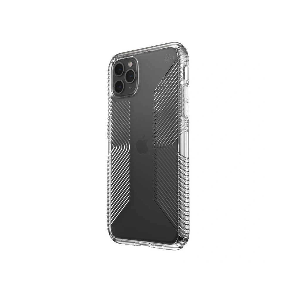 Hurtownia GSM - Etui Speck Presidio Perfect-Clear with Grips iPhone 11 Pro Max s povrchovou úpravou MICROBAN Clear - SPK043CLR - {ean13} - Hurt