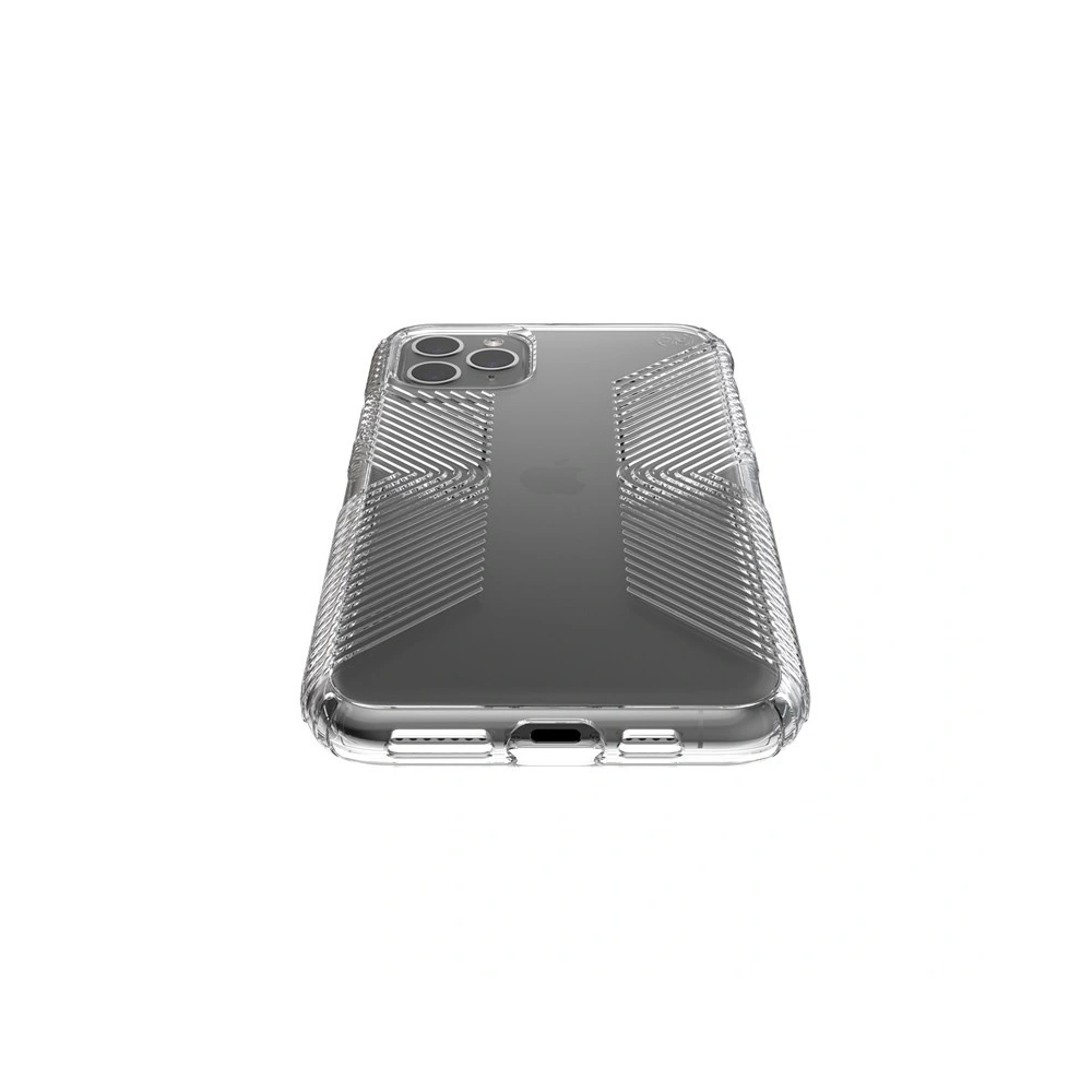 Hurtownia GSM - Etui Speck Presidio Perfect-Clear with Grips iPhone 11 Pro Max s povrchovou úpravou MICROBAN Clear - SPK043CLR - {ean13} - Hurt