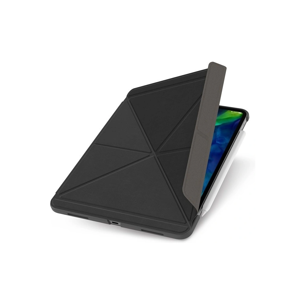 Hurtownia GSM - Etui Moshi VersaCover origami Apple iPad Pro 11 2018/2020 (1. i 2. generacji) z ładowaniem Apple Pencil (Charcoal Black) - MOSH082BLK - {ean13} - Hurt