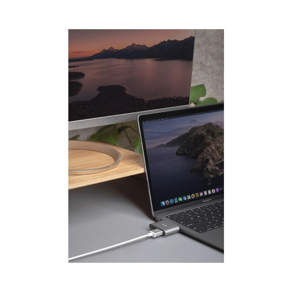 Hurtownia GSM - Adaptér Moshi USB-C na HDMI 4K a HDR s podporou nabíjení Power Delivery 60W (Titanium Gray) - MOSH081GRY - {ean13} - Hurt