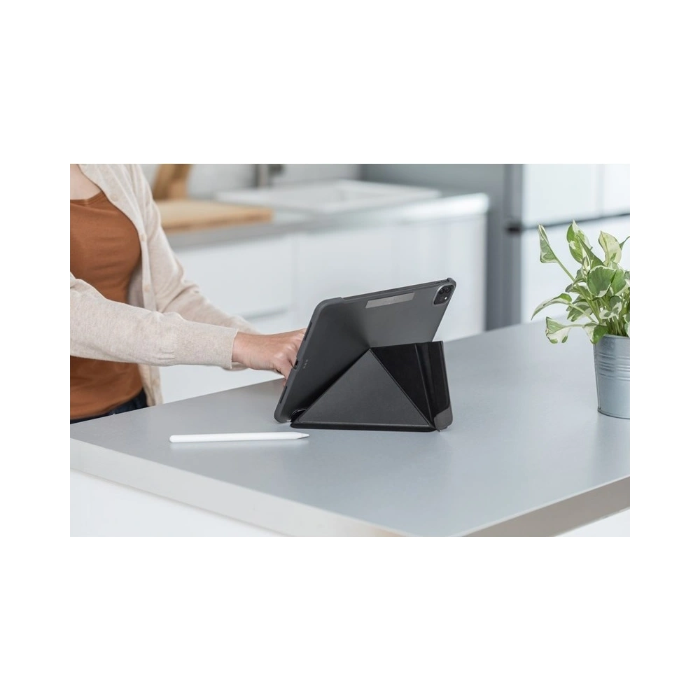 Hurtownia GSM - Etui Moshi VersaCover origami Apple iPad Pro 11 2018/2020 (1. i 2. generacji) z ładowaniem Apple Pencil (Charcoal Black) - MOSH082BLK - {ean13} - Hurt