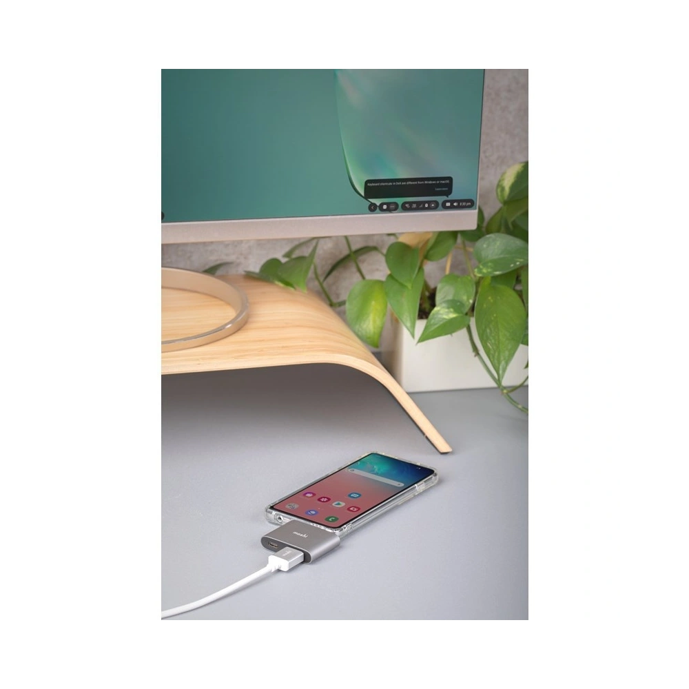 Hurtownia GSM - Adaptér Moshi USB-C na HDMI 4K a HDR s podporou nabíjení Power Delivery 60W (Titanium Gray) - MOSH081GRY - {ean13} - Hurt