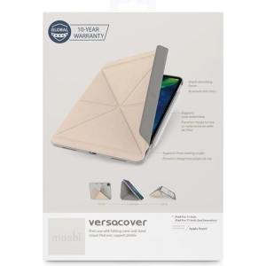 Hurtownia GSM - Etui Moshi VersaCover origami Apple iPad Pro 11 2018/2020 (1. i 2. generacji) z ładowaniem Apple Pencil (Savanna Beige) - MOSH083BEI - {ean13} - Hurt