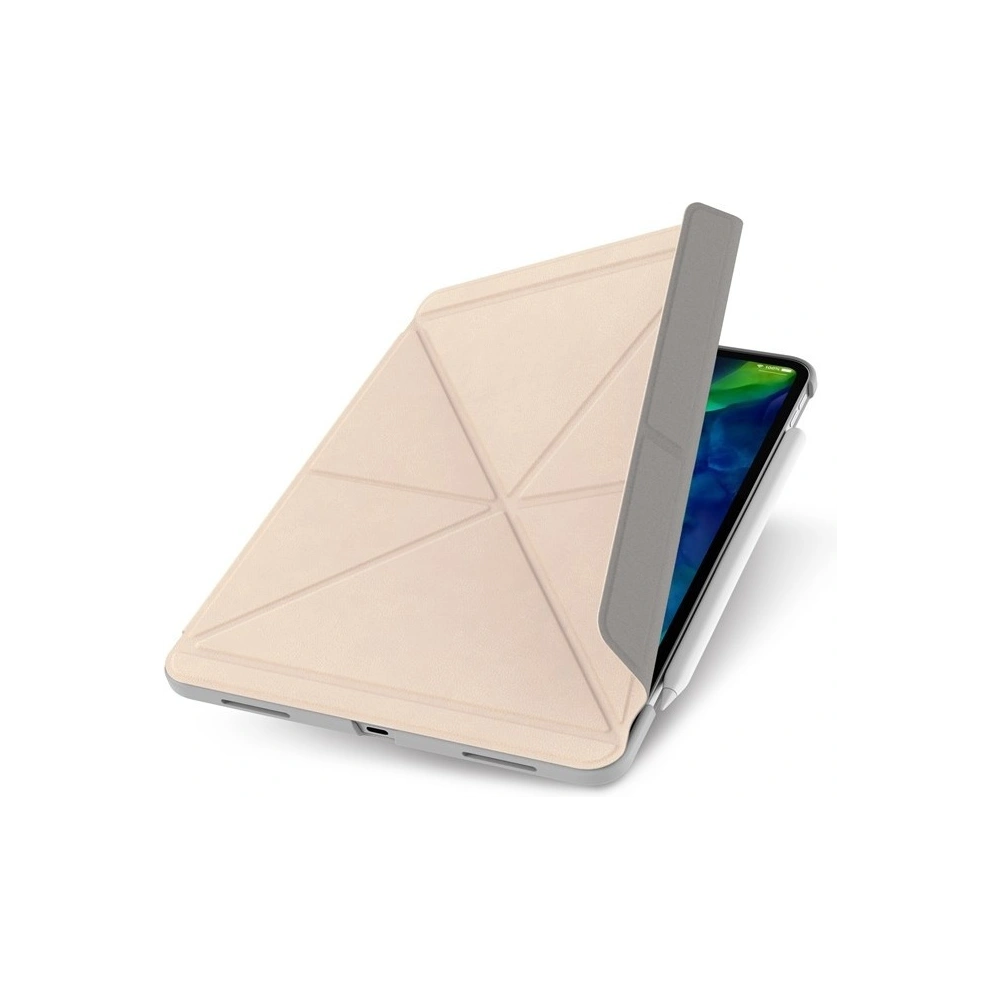Hurtownia GSM - Etui Moshi VersaCover origami Apple iPad Pro 11 2018/2020 (1. a 2. generace) s nabíjením Apple Pencil (Savanna Beige) - MOSH083BEI - {ean13} - Hurt