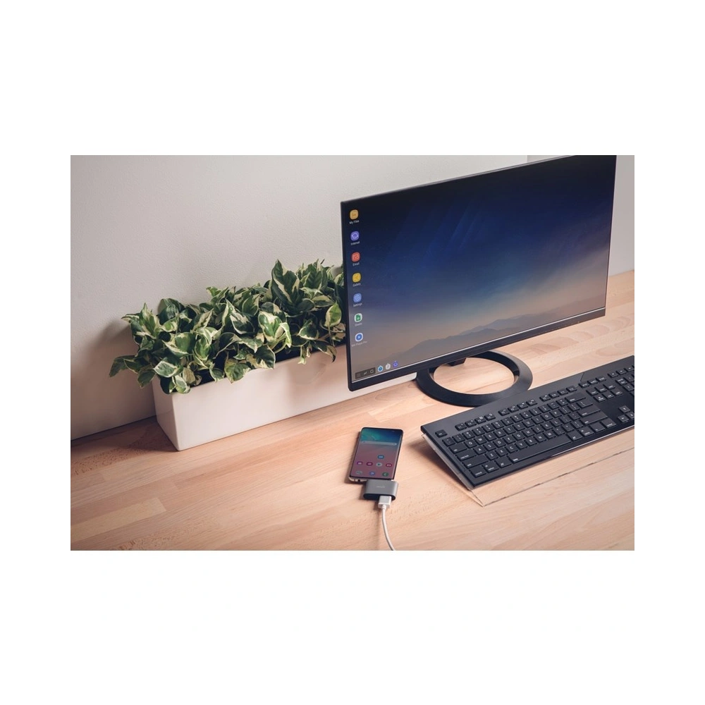 Hurtownia GSM - Adaptér Moshi USB-C na HDMI 4K a HDR s podporou nabíjení Power Delivery 60W (Titanium Gray) - MOSH081GRY - {ean13} - Hurt