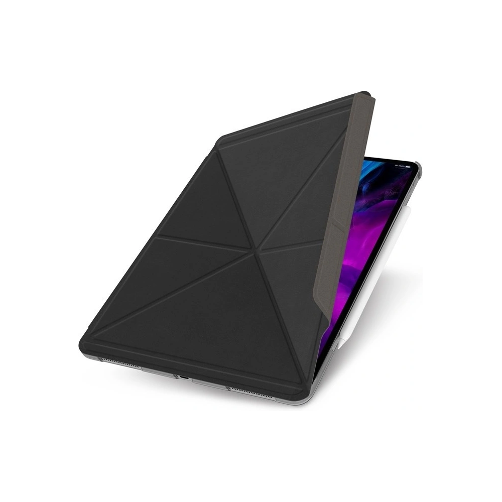 Hurtownia GSM - Etui Moshi VersaCover origami Apple iPad Pro 12.9 2018/2020 (3. a 4. generace) s nabíjením Apple Pencil (Charcoal Black) - MOSH085BLK - {ean13} - Hurt