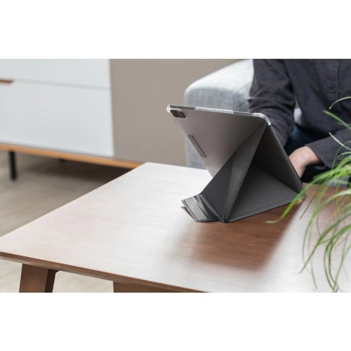 Etui Moshi VersaCover origami Apple iPad Pro 12.9 2018/2020 (3. i 4. generacji) z ładowaniem Apple Pencil (Charcoal Black)