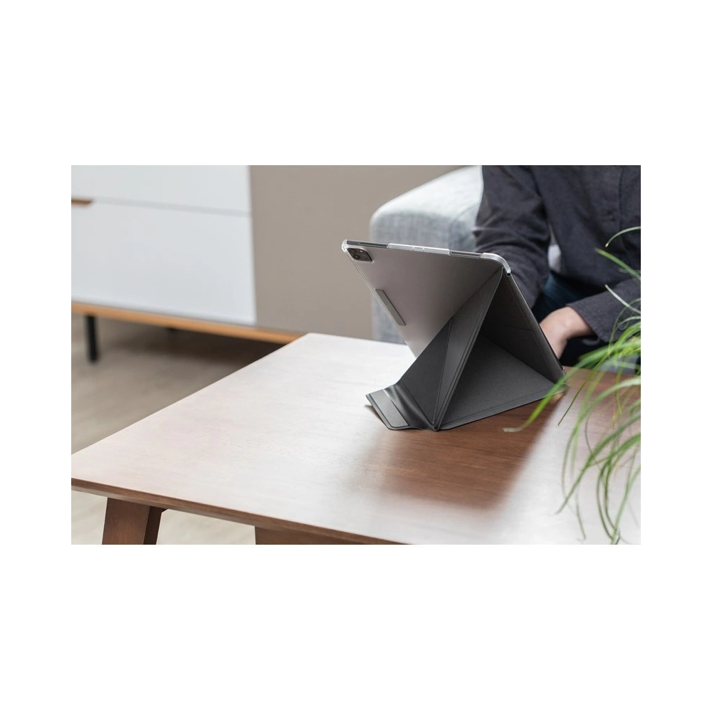 Wholesale Moshi VersaCover - Origami Folding Case & Stand for iPad Pro 12.9 (2020/2018) with Apple Pencil holder (Charcoal Black) - MOSH085BLK - {ean13} - Hurt