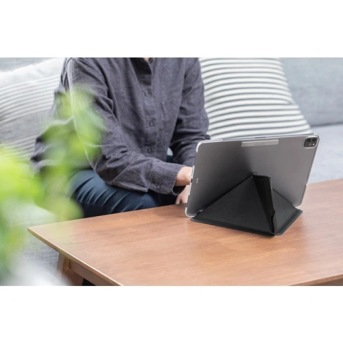 Etui Moshi VersaCover origami Apple iPad Pro 12.9 2018/2020 (3. i 4. generacji) z ładowaniem Apple Pencil (Charcoal Black)