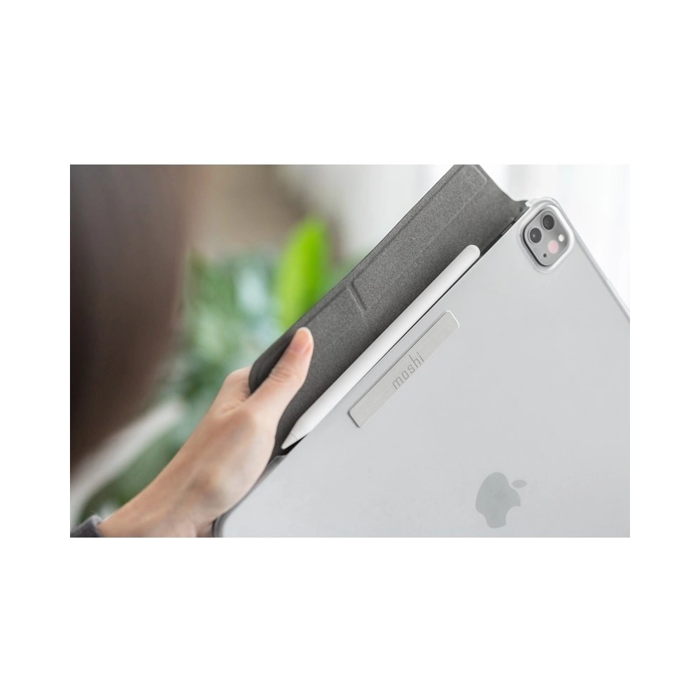 Wholesale Moshi VersaCover - Origami Folding Case & Stand for iPad Pro 12.9 (2020/2018) with Apple Pencil holder (Charcoal Black) - MOSH085BLK - {ean13} - Hurt